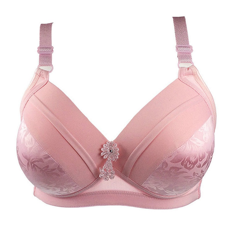 High Quality C Cup Wireless Push Up Bra of  Women Breathable Cotton Bra Bralette Fashion Lingerie Wire Free Female Intimate New
