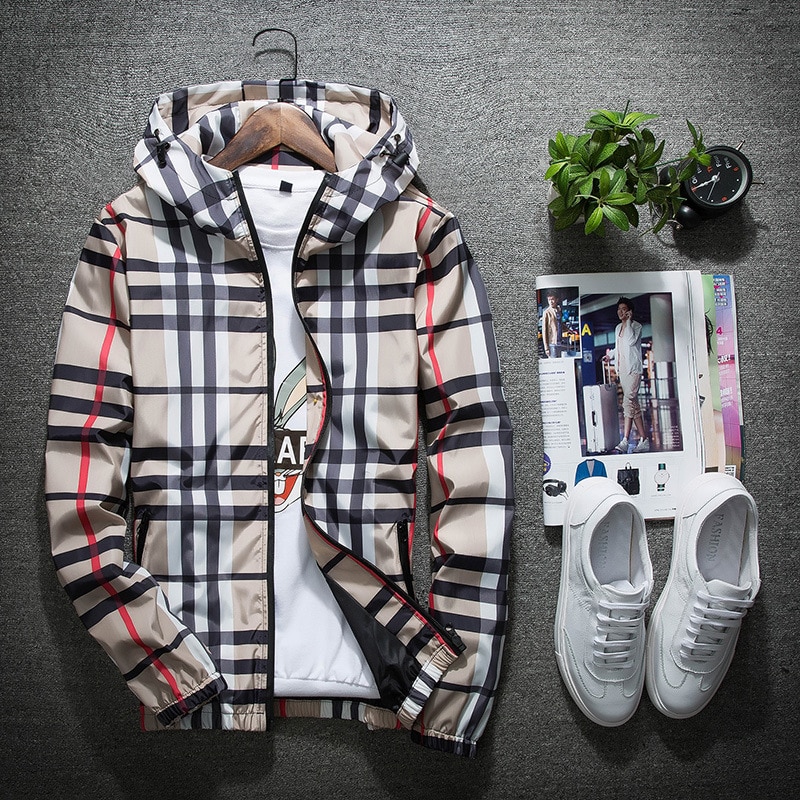 New autumn fashion men jacket street fashion brand men’s windbreaker thin hip hop top men’s jacket