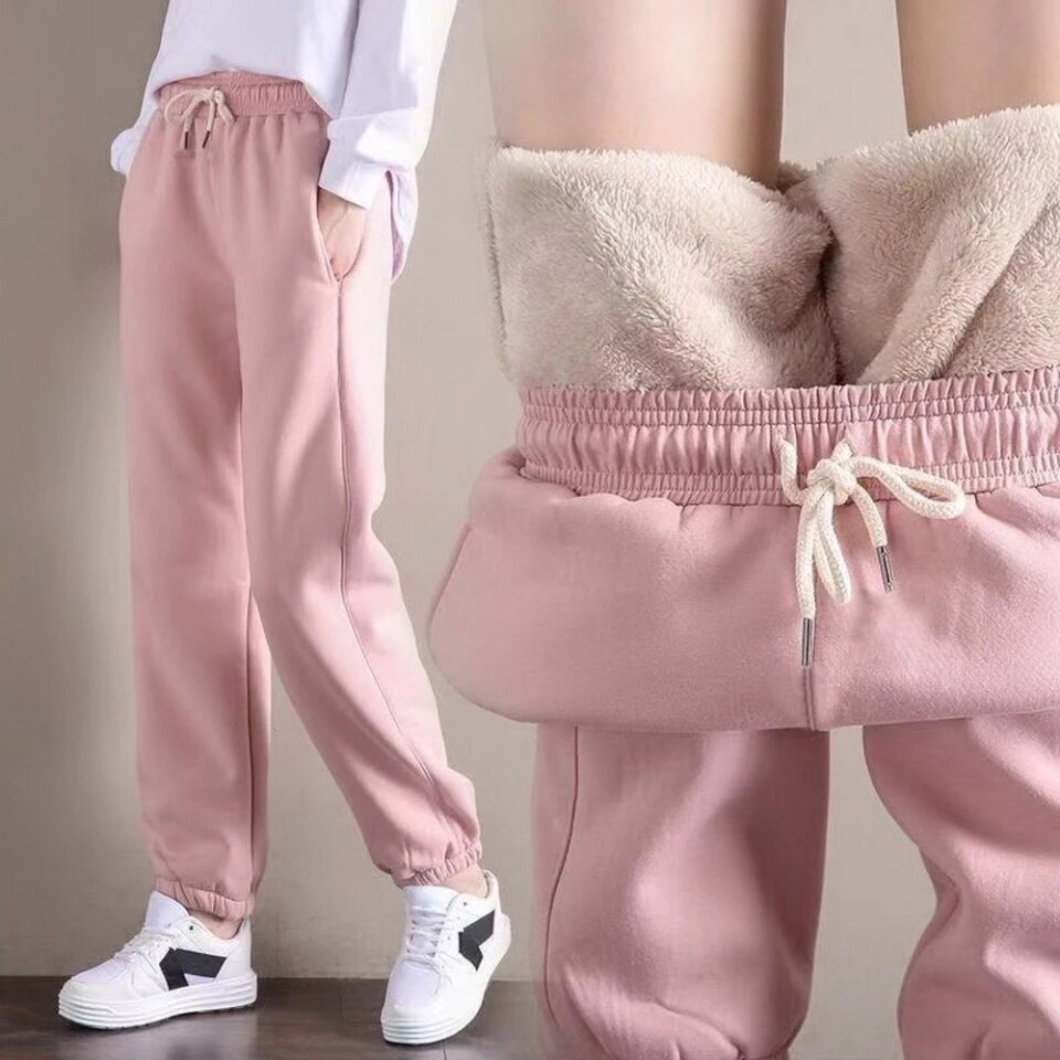 Thick Plush Warm Trousers