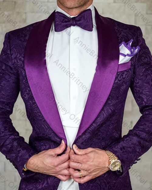 #1 Top New Men Wedding Groom Dress Suit Tuxedos- ADDMPS