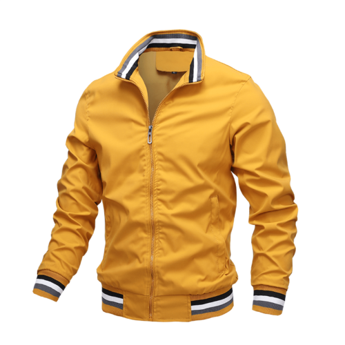 #1 Top New Men Autumn Windbreaker Bomber Jacket- ADDMPS