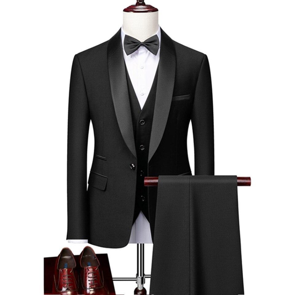 Men Formal Slim Fit Dress Suit