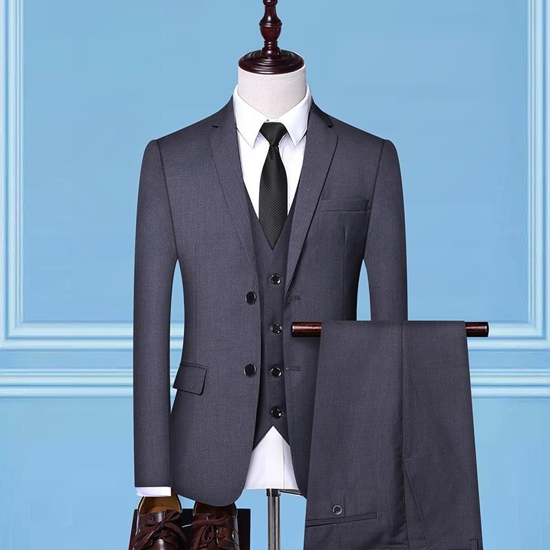 #1 Top New Men Formal Business Wedding Dress Suit- ADDMPS