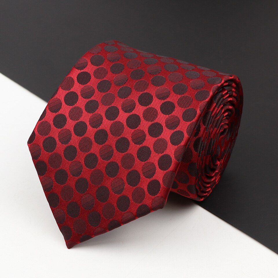 New Men Classic Luxury Tie 8cm Striped Paisley Plaid All Match Jacquard Necktie For Business Wedding Prom Daily Wear Accessory