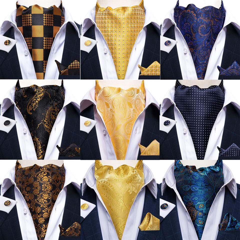 Vintage Cravat Ascot Tie