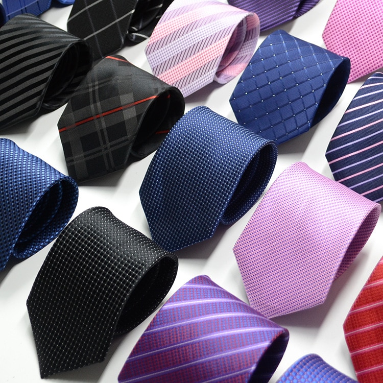 Jacquard Necktie Solid Color