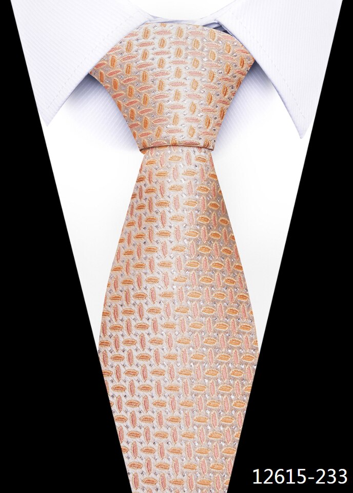 New 8 cm Men Gravatas Classic Silk Tie Many Color Newest design Silk Necktie Shirt Accessories Striped Sky Blue Man’s Office