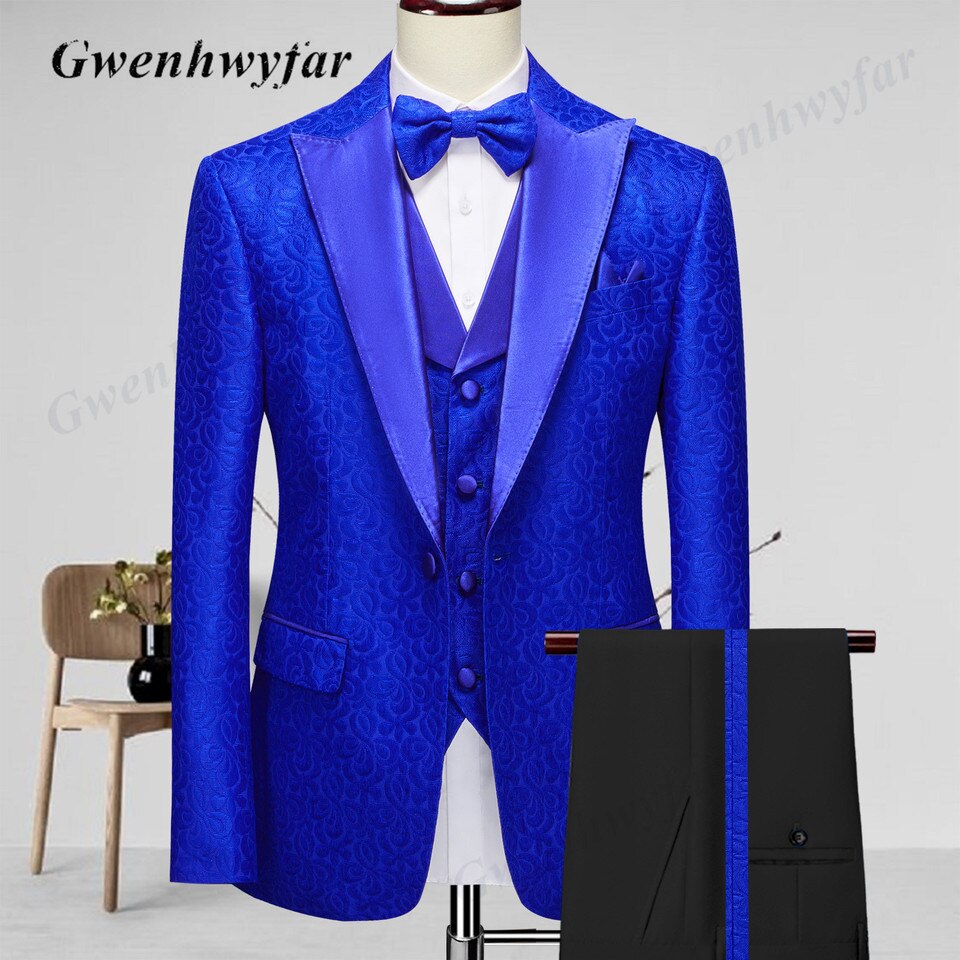 #1 Top New Luxury Men Wedding Suits Gentlemen - ADDMPS