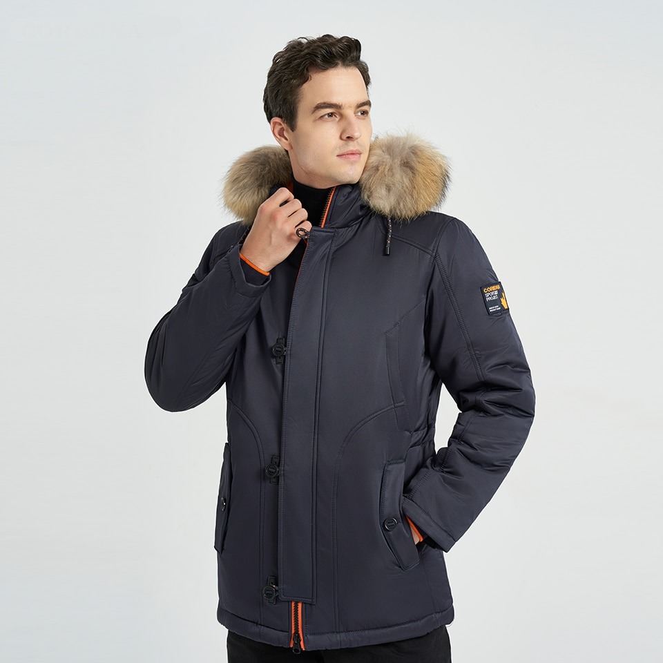 New N3B Type Winter Parka Men Coat Long Oversize Real Fur Hood Military Army Male Jackets Padded Fleece Brand Cloths 2022