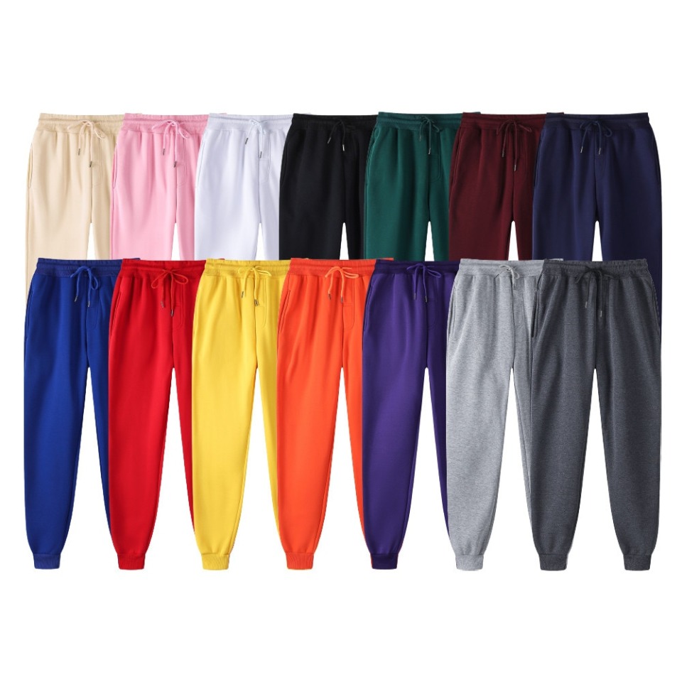 New Fashion Brand Solid Color Sweatpants Men Simple Fitness Wild Men’s Trousers Casual Harajuku Pants Male