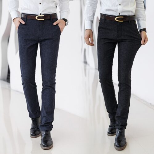 New Spring and Autumn New Classic Style Men Casual Pants Business ...