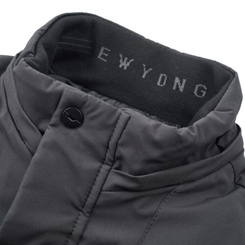 New Brand Casual Winter Jacket High Quality Fashion Thick Warm Men Parka Hooded Long Windbreaker Coats Mens Clothing J728 - Image 4