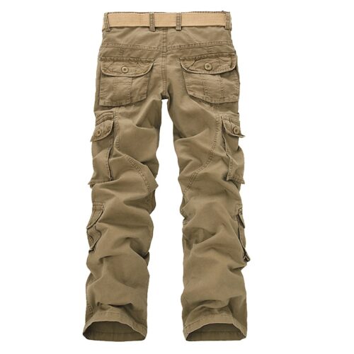 New Fashion Military Cargo Pants Men Loose Baggy Tactical Trousers ...