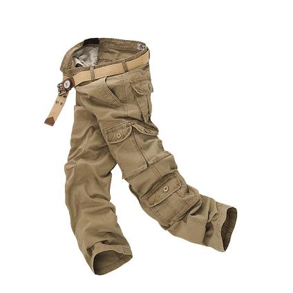 New Fashion Military Cargo Pants Men Loose Baggy Tactical Trousers ...