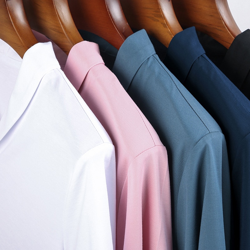 New Summer Short Sleeve T Shirt Men Fashion V Neck Men T Shirt  Slim Fit Solid color Tee Shirt Homme Camisa Masculina T990