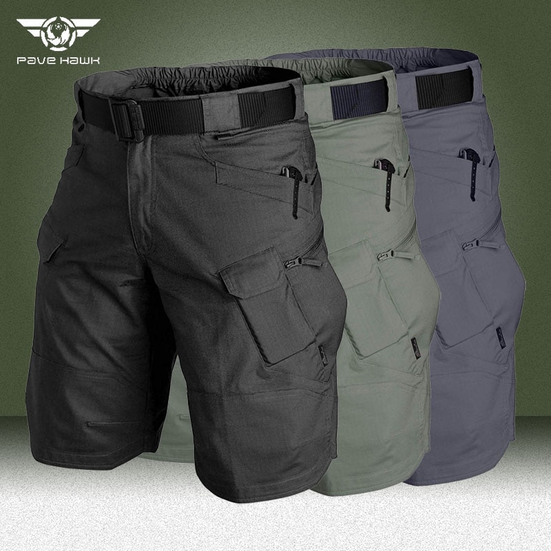New Tactical Shorts Men Military Outdoor Waterproof Wear Resistant Cargo Shorts Male Summer Quick Dry Multi Pocket Short Pants 6XL