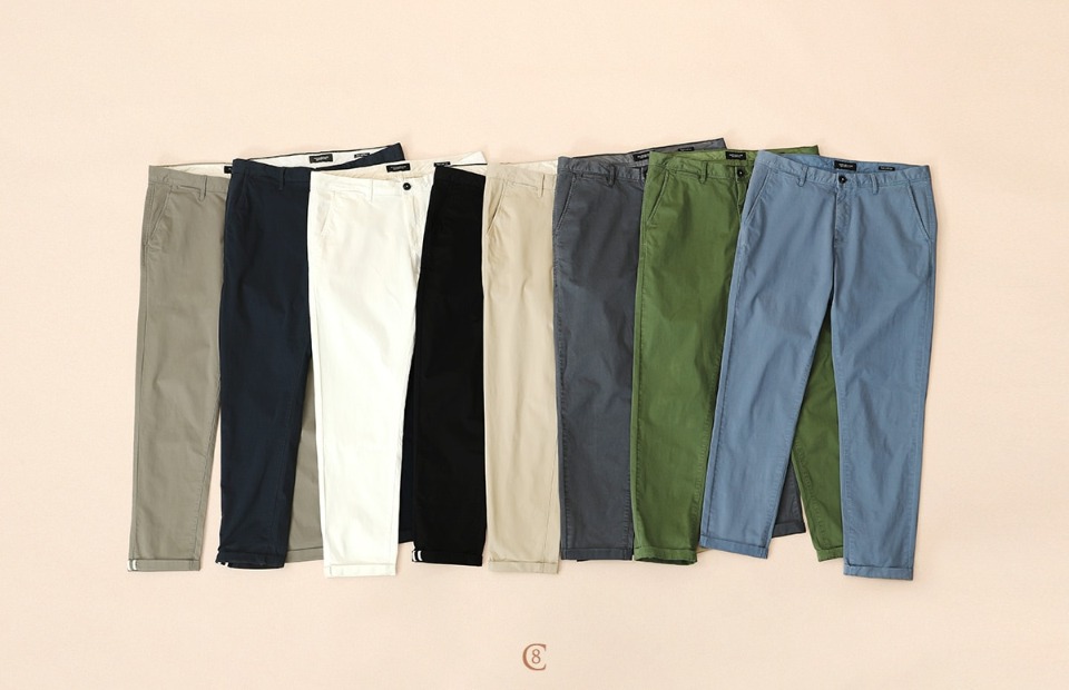 New Autumn Winter New Casual Pants Men Cotton Slim Fit Chinos Fashion Trousers Male Brand Clothing Plus Size Pant 482
