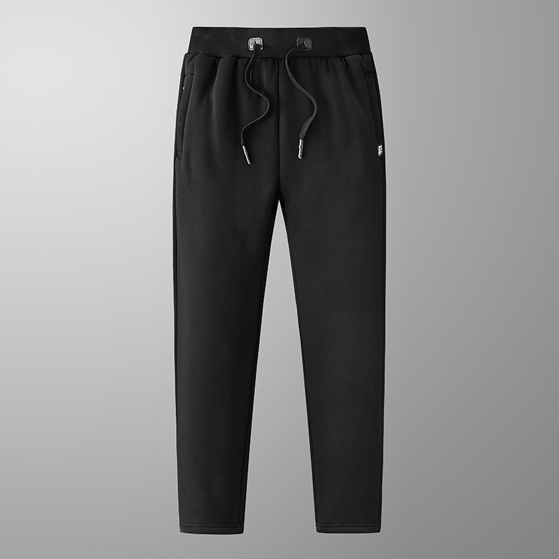 New Winter Thick Warm Fleece Sweatpants Men Joggers Sportswear Black Grey Casual Track Pants Plus Size 6XL 7XL 8XL