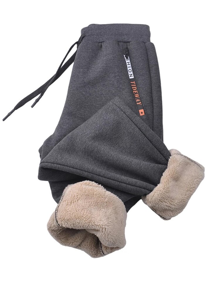 New Winter Thick Warm Fleece Sweatpants Men Joggers Sportswear Casual Track Pants Plus Size 6XL 7XL 8XL