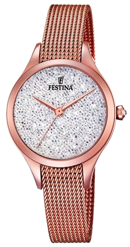 FESTINA MADEMOISELLE CRYSTAL ROSE GOLD – F20338/1 : KY LUXURY WATCH FOR WOMEN