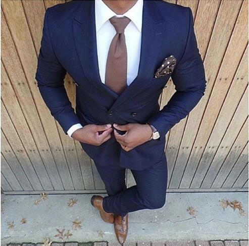 New Fashion Men Suit Slim Fit Men Suits Latest Coat Pant Design Wedding Party Blazer Groom Tuxedos Costume Homme (JACKET+PANTS)