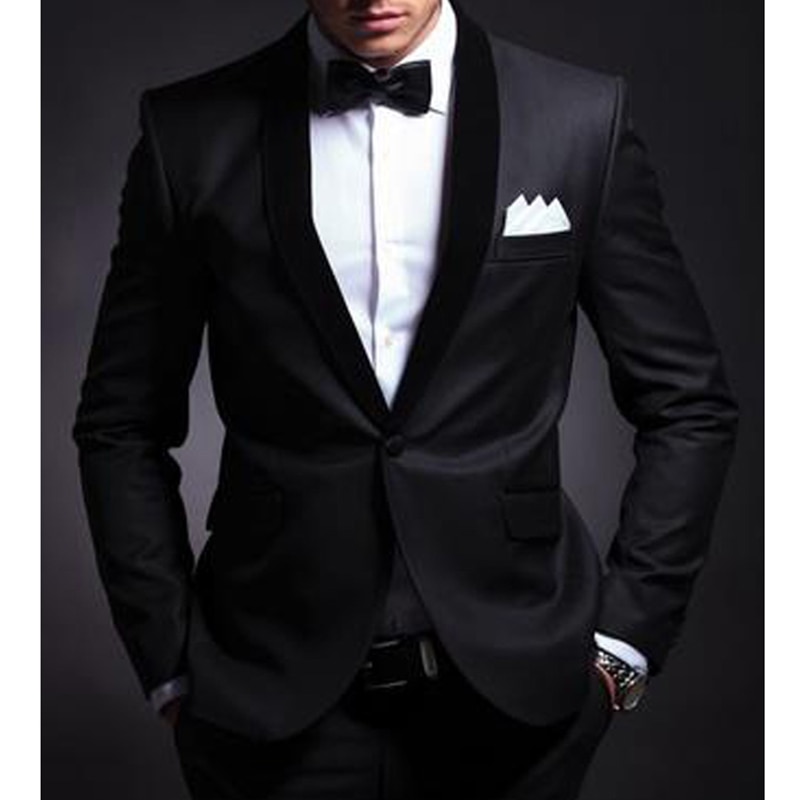 New Fashion Men Suit Slim Fit Men Suits Latest Coat Pant Design Wedding Party Blazer Groom Tuxedos Costume Homme (JACKET+PANTS)