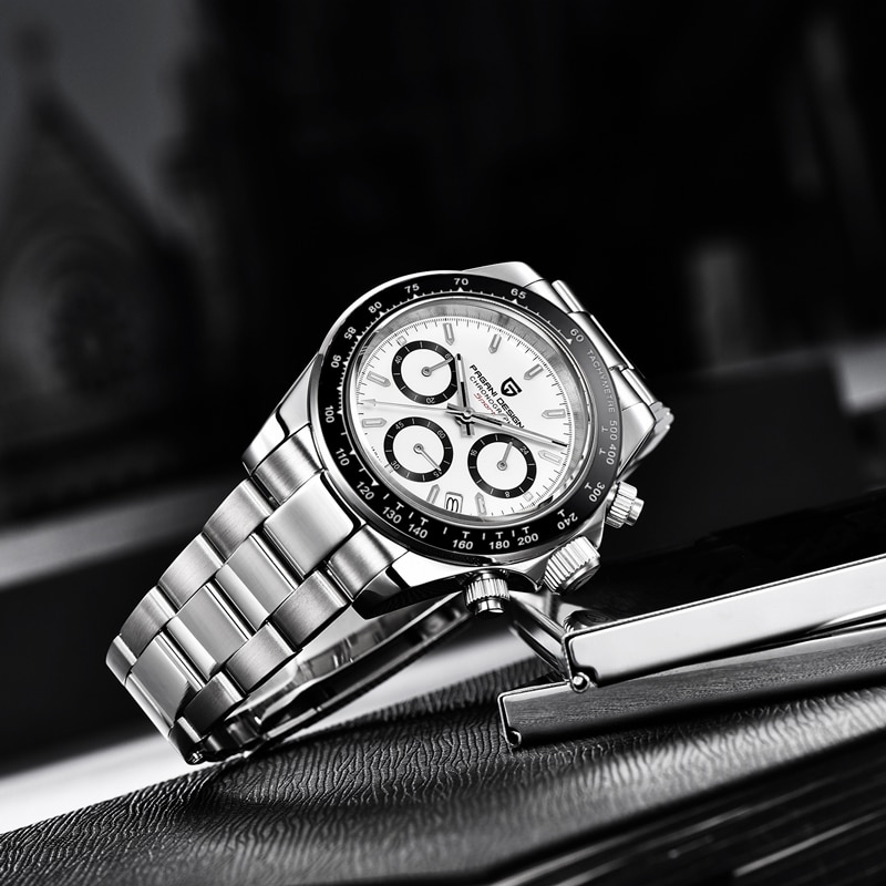 Men Watches Quartz Business Watch Men Watches Top Brand Luxury Watch Men Chronograph VK63 Reloj Hombre