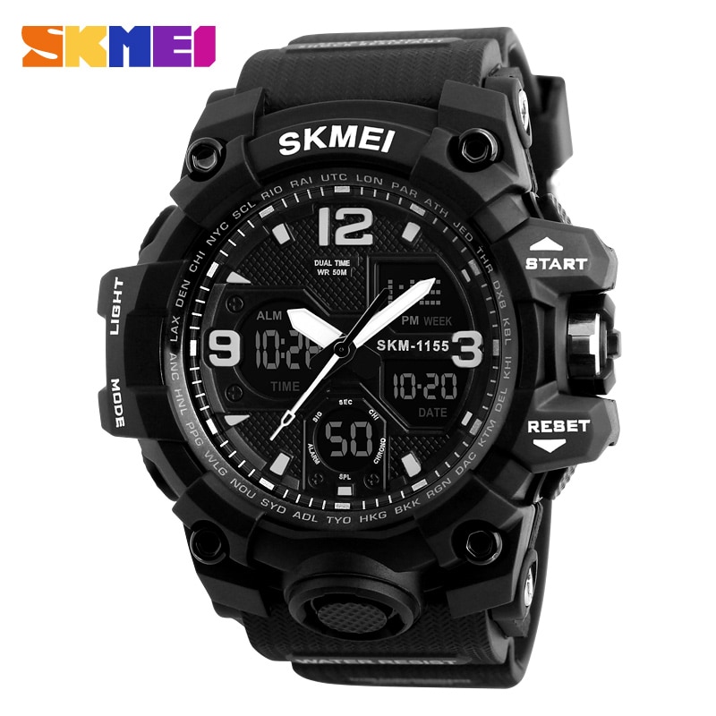 New S Shock Men Sports Watches Big Dial Quartz Digital Watch For Men Luxury Brand LED Military Waterproof Men Wristwatches