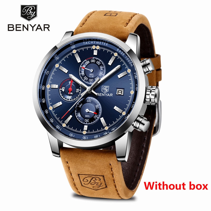 Men Luxury Brand Quartz Watch Fashion Chronograph Watch Reloj Hombre Sport Clock Male Hour Relogio Masculino 2023
