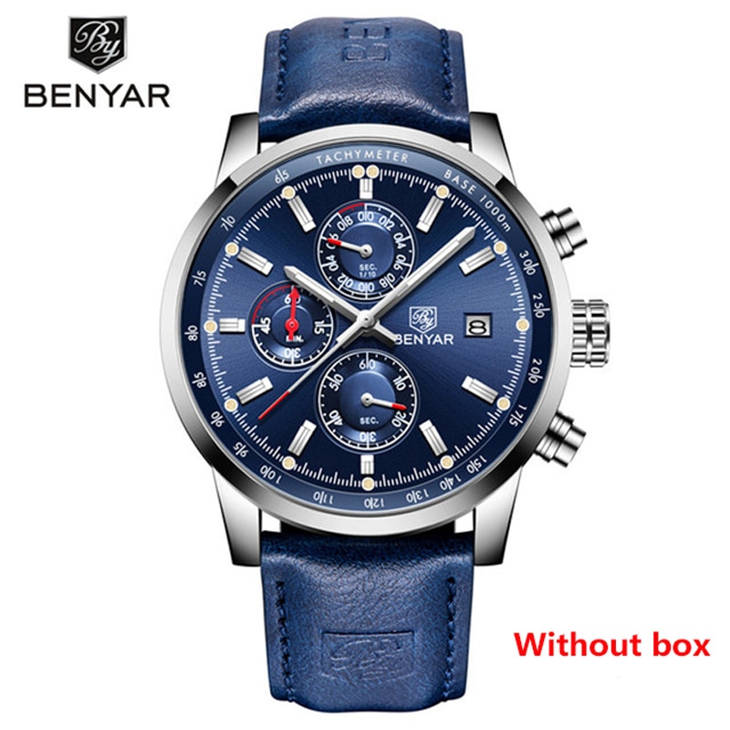 Men Luxury Brand Quartz Watch Fashion Chronograph Watch Reloj Hombre Sport Clock Male Hour Relogio Masculino 2023