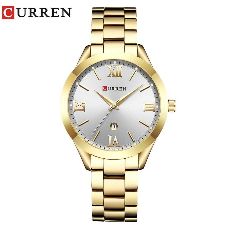 New Gold Watch Women Watches Ladies 9007 Steel Women Bracelet Watches Female Clock Relogio Feminino Montre Femme