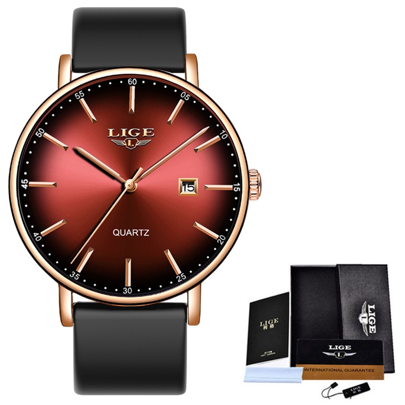 Women Watches Luxury Brand Ultra Thin Calendar Week Quartz Watch Ladies Clocks Mesh Stainless Steel Waterproof