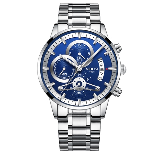Quartz Watch Men Gold Black Mens Watches Top Brand Luxury Chronograph Sports Watches Luminous Waterproof