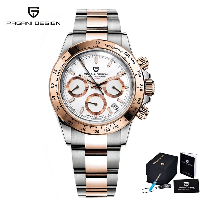 Men Watches Quartz Business Watch Men Watches Top Brand Luxury Watch Men Chronograph VK63 Reloj Hombre