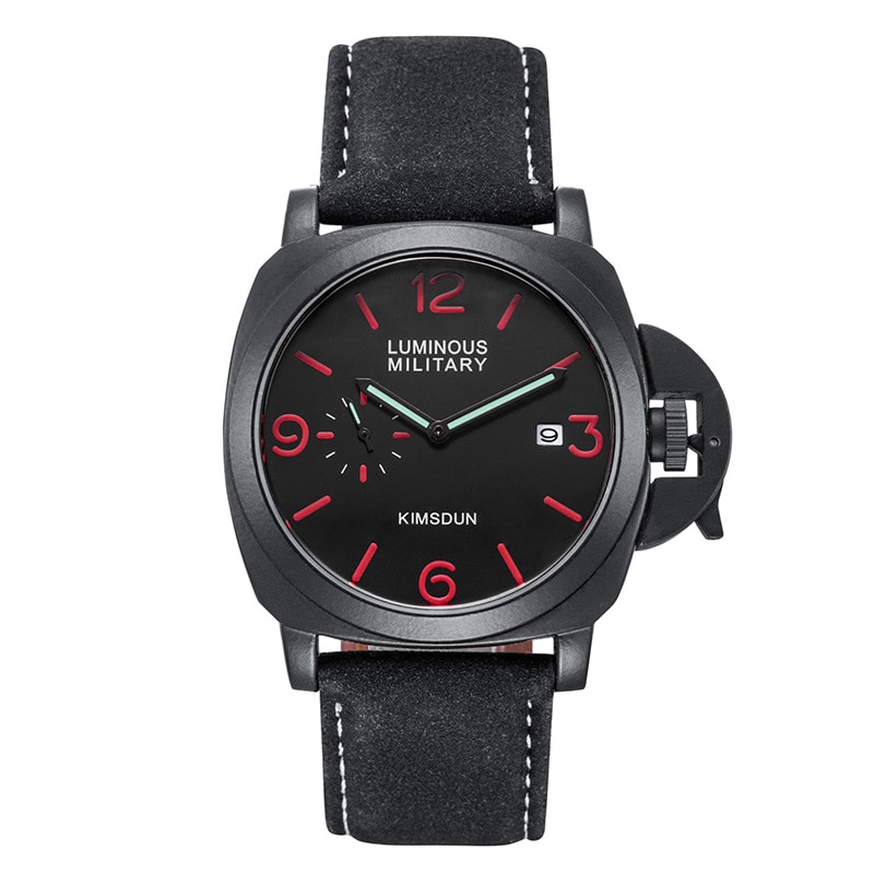 Luxury Top Brand Sport Watch Men Waterproof Quartz Brown Leather Military Wrist Watch Men Army Clock Male relojes hombre hodinky