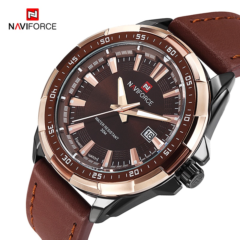 Men Watches Top Luxury Brand Fashion Sport Watches Men Waterproof Quartz Clock Male Army Military Leather Wrist Watch