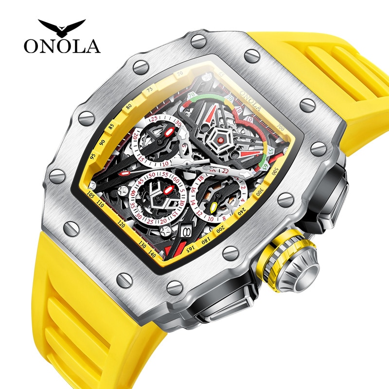 Watches Men Top Brand Men Luxury Watch Multifunctional Sports Waterproof Chronograph Luminous Quartz Watches