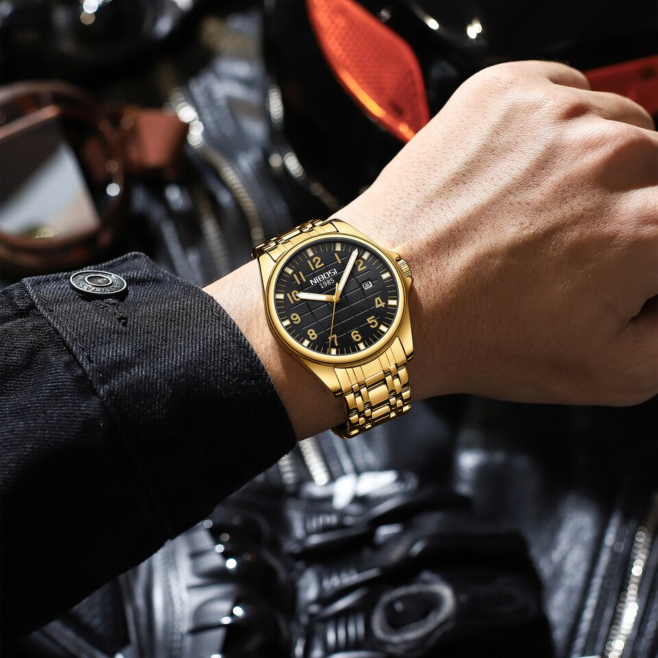 New Men Fashion Ultra Thin Watches Luxury Waterproof Luminous Date Watch For Man Business Relogio Masculino
