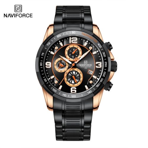 Men Luxury Fashion Design Gold Men Watches Multifunction Luminous Quartz Male Wrist Watch - Image 7