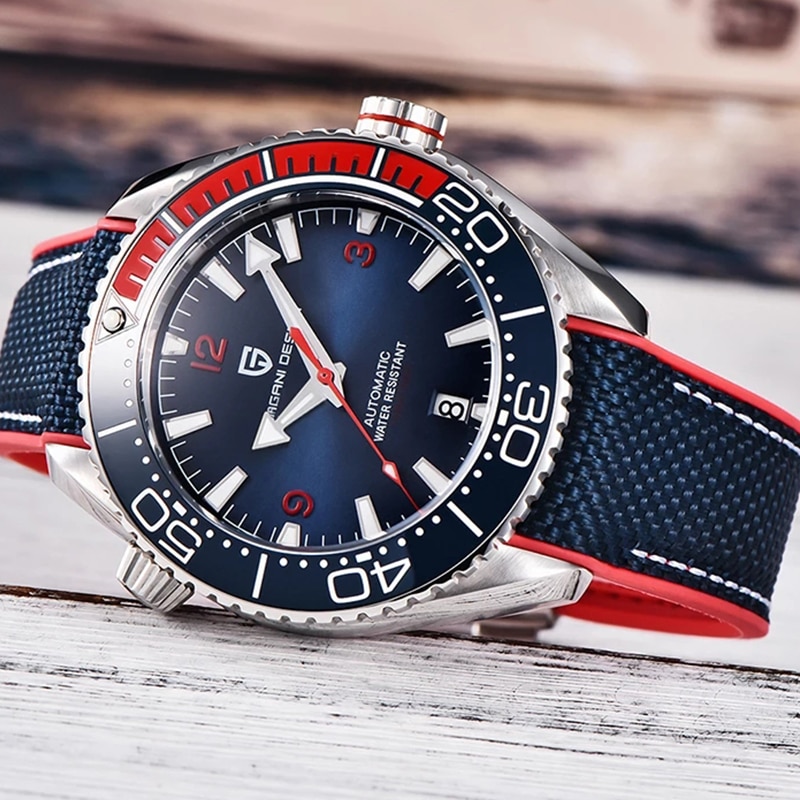 PAGANI DESIGN Classic Luxury Men Mechanical Wristwatch Sapphire Glass Clock Top Brand Stainless Steel Waterproof Automatic Watch