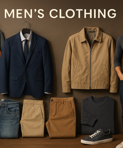men fashion category